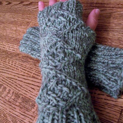 Fiona's Fingerless Mitts