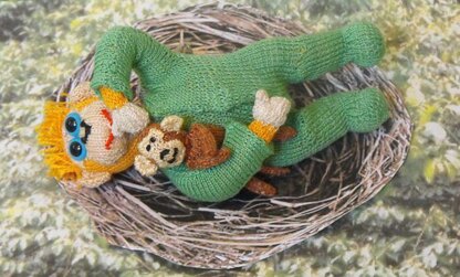 Oscar's Monkeygro knitting pattern