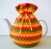 Springtime Flowers 4 Cup Teapot Cosy Knitting Pattern