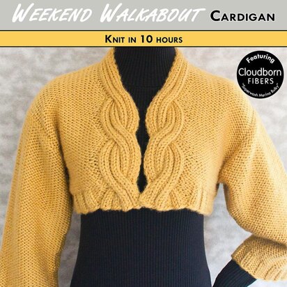 Weekend Walkabout - knitting pattern