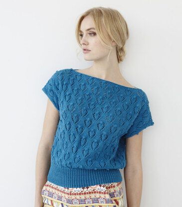 Debbie Bliss Lace Knot Top PDF