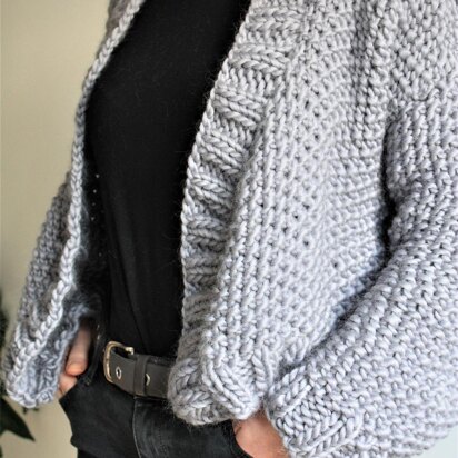 Moss Crop Chunky Cardigan