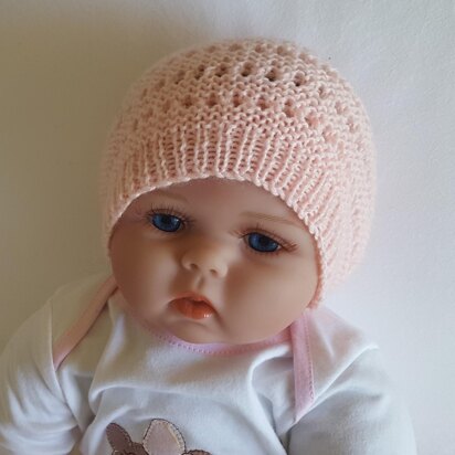 Abby - 4ply baby beanie