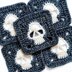 Solid Skull Granny Square