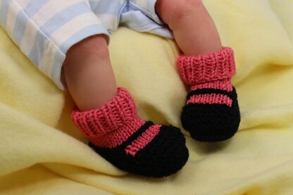 Baby Sock and Slipper Booties