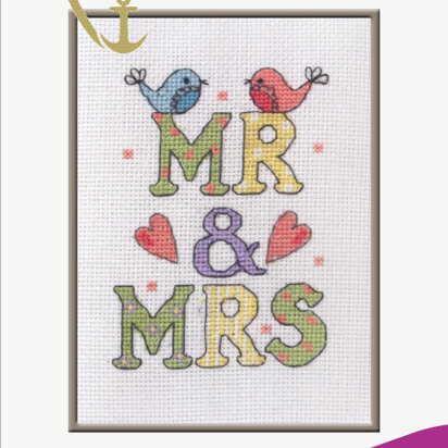 Wedding Celebrations -  Mr and Mrs in Anchor - Downloadable PDF