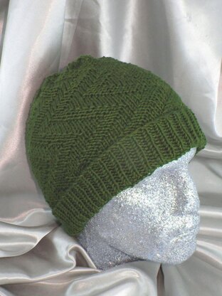 Zig Zag Beanie Hat