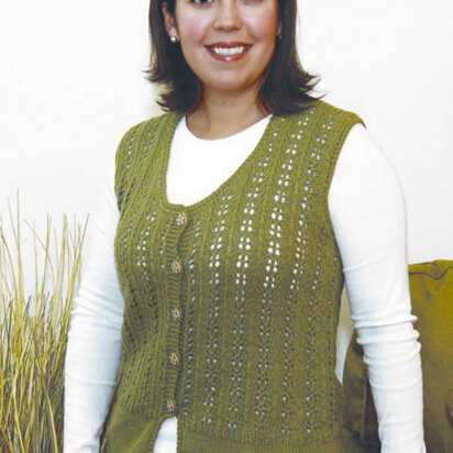 Fawn's Eye Vest in Knit One Crochet Too Babyboo - 1604 - Downloadable PDF