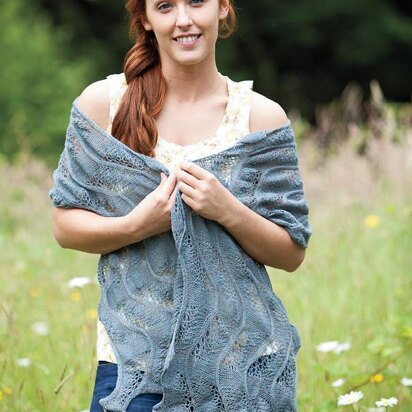 La Mer (Scarf/Stole/Throws) - knitting pattern