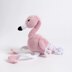 Freya The Flamingo in Wool Couture Cotton Candy - Downloadable PDF