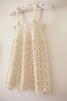 Sarafan Dress Crochet pattern by Mon Petit Violon | LoveCrafts