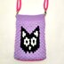 Black Cat Phone Bag