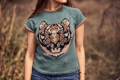 Tiger Ringer Tee