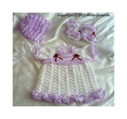 Baby Dress Knitting Patterns #204