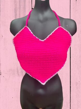 Heart Crochet Top