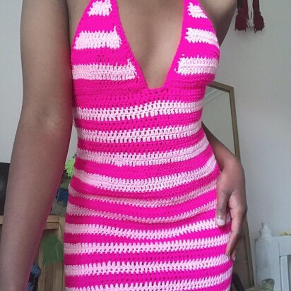 Pink Candy Crochet Top
