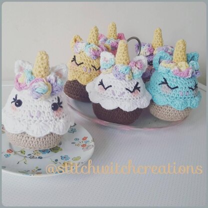 Lavender Unicorn Cupcakes