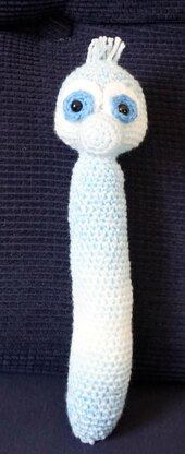 Crochet Pattern Worm Flo! (for woolscrap)