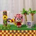 Amy Rose, the Hedgehog Amigurumi Crochet Pattern – PDF Digital Download (English)