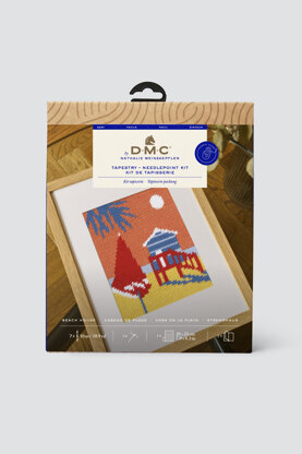 DMC Beach House Tapestry Kit - 12 x 15cm