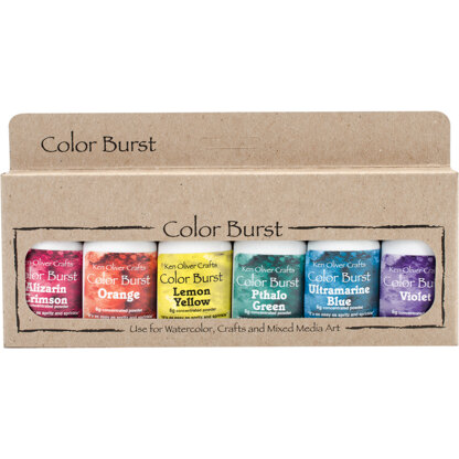 Ken Oliver Color Burst Powder 6/Pkg - Brights
