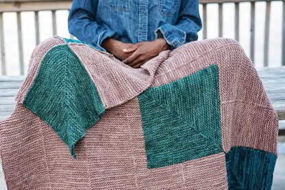Garter Puzzle Blanket