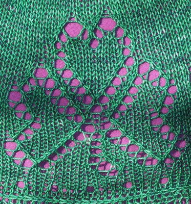 Brede's Emerald Isle poncho