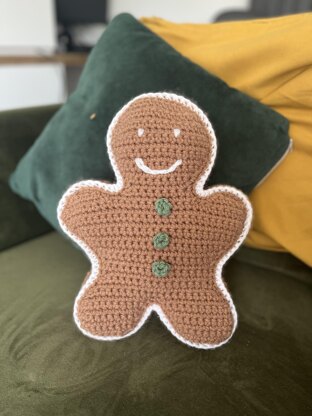 Gingerbread Cushion