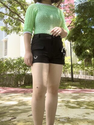 Casual Cosy Crochet top