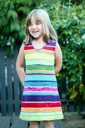 Lollipops and Raindrops Dress (6m-14 yrs)