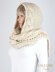 Adele Knit Hooded Scarf #807
