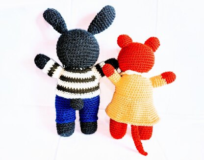 Pip and Posy amigurumi