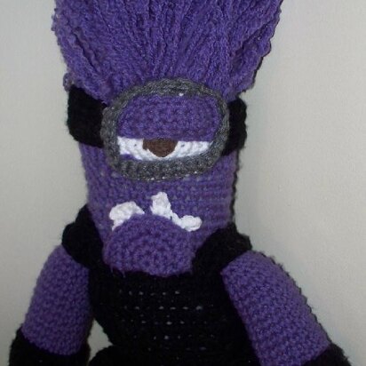 Large Purple Minion Inspired Toy and Pillow