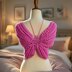 Crochet Bra Top Pattern PDF + Video Tutorial – Crop Top & Bikini Bralette DIY