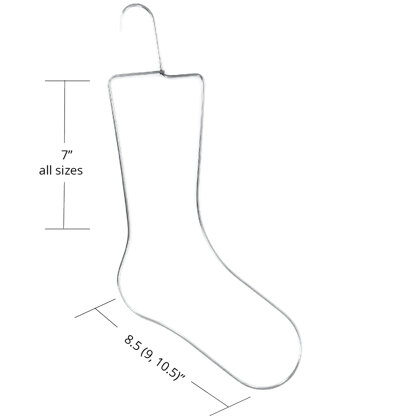 Bryspun Stainless Steel Sock Blockers - Large (LARGE)