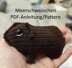 Meerschweinchen Guinea Pig Häkelanleitung deutsch und englisch