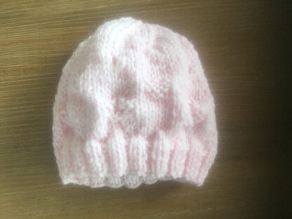 pink premmie hat