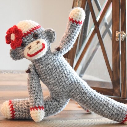 Spunky The Little Sock Monkey Amigurumi