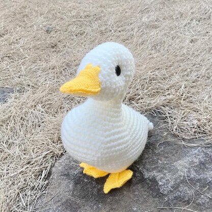 Happy Duck amigurumi