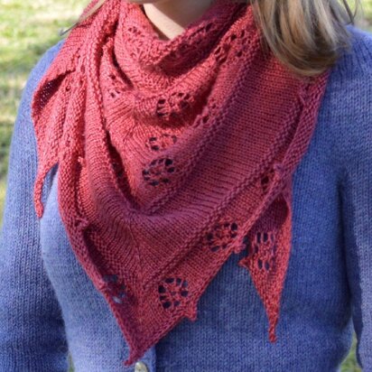 Rose Garden Shawl