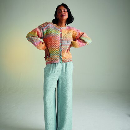 Sirdar 10716 Twilight Trellis Cardigan PDF