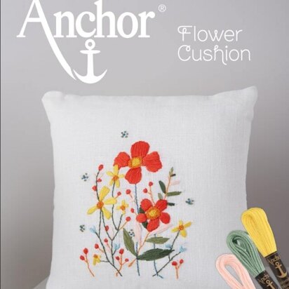 Anchor Flower Cushion - 0022500-00001-12 - Downloadable PDF