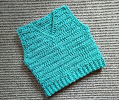 Crochet Pattern - Simple Baby Vest