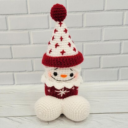 Amigurumi Merry Penis Snowman