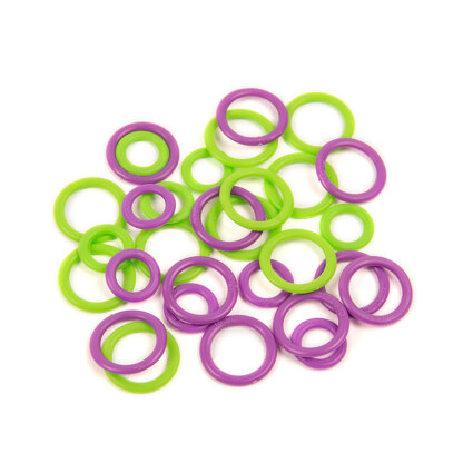 Clover - Soft Stitch Ring Markers