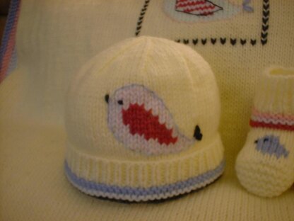 Premature Baby Birdie Blanket Set