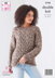 Sweaters Knitted in King Cole Island Beaches DK - 5738 - Downloadable PDF
