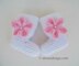 Baby Booties with Embellishments