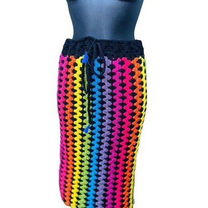 Crochet Midi Skirt