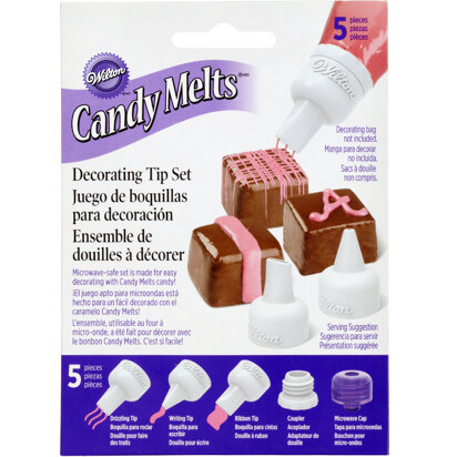Wilton Candy Melts Decorating Tip Set